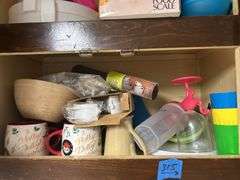 Contents of Cupboard & Collector Plates