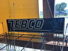 Zebco Display Rack with Rods & Reels