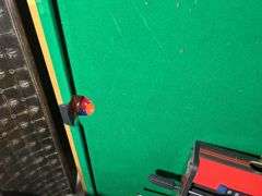 Dart Boards, Pool Table, Foosball Table, & Corn Hole Boards