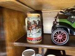Beer Mug Collection & Car Decanter