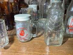 Collection of Bottles, Glasses, & Related Items
