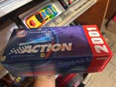 Two Shelves of Jeff Gordon Collectible Cars