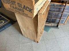 Collection of Wooden Boxes, Cupboard Part, Display Pieces, & Ribbed Glass