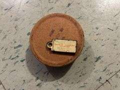 North Dakota Dav Keychain Tag & A Happy Days Tobacco Canister