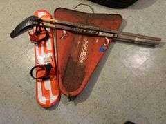 Sled, Snowboard, & Hockey Sticks
