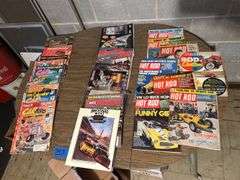 Cartoons, NASCAR & Hotrod Magazines