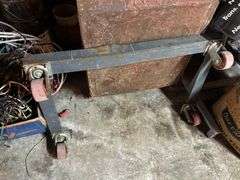 Hand Cart, Rolling Frame, Light Duty Carts, Snowblower Cover Frame, & Stone Boat with Old Sign
