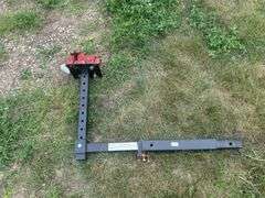 Vise Mounted on Receiver Hitch