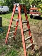 Double-Sided 6-Ft A-Frame Ladder