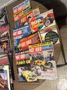 Cartoons, NASCAR & Hotrod Magazines