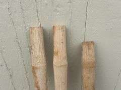 3 Wood Soo Line Tool Handles