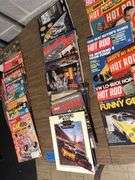 Cartoons, NASCAR & Hotrod Magazines