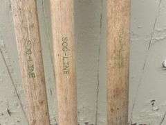 3 Wood Soo Line Tool Handles