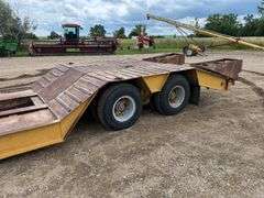 1984 Wisconsin Low Boy Trailer