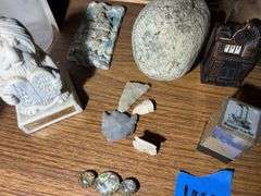 Collection of Items on a Shelf