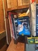 Metal Shelf with Contents