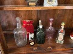 Decanter & Bottle Collection - Inside The Hutch