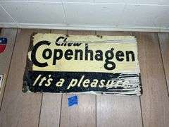 Metal Copenhagen Sign