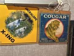 Collection Of Signs - Some Metal, Some Wood