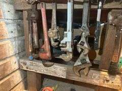 Adjustable Wrenches, Pipe Wrenches, Klein Spud Wrench, & Hammers