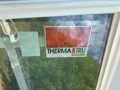 New 36” Therma Tru Door With Full Window