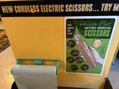 Electric Scissors Display Shelf & Several Lawn  Bag Holders