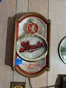 Stroh's Beer Light Up Sign