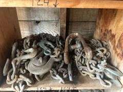 Sections of Chains with Hook Ends