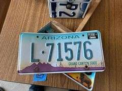 License Plate Collection & Related Items
