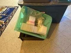 A Couple Totes & Many More Lids & Other Storage Containers