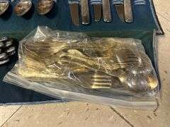 Silver Plate, Stainless & Other Flatware