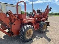 Ditch Witch 7610 4x4 Trencher W/Backhoe, Cable plow & Backfill Blade