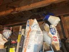 Items on Shelf & Pegboard Contents