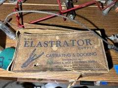 Livestock Tagging Items, Castrators, Pill Poppers, Horns, and More