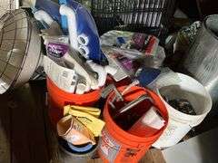 Boat Cover, Plumbing Supplies, & Light Fixture