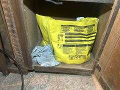 Items on the Wall & in the Cupboard - Extension Cords, Clamps, Bungee Cords, Yard Sprayers, Screws, 