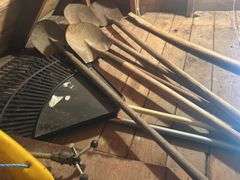 Hand Tools, Tarp Items, Swing & More