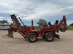Ditch Witch 7610 4x4 Trencher W/Backhoe, Cable plow & Backfill Blade