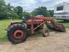 Massey Ferguson 65 Tractor with Dual Loader