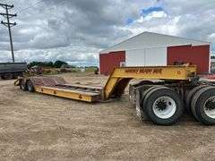 1984 Wisconsin Low Boy Trailer