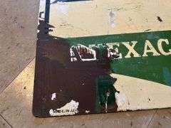 Texaco Registered Rest Room Sign