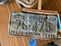 License Plate Collection & Related Items