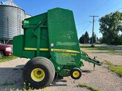 2007 JD 568 Round Baler Megawide Pickup - Net Wrap & Twine