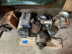 Electric Motors & Two Meat Grinders