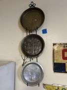 Pie Tin Rack, Tins, & Rice Bag