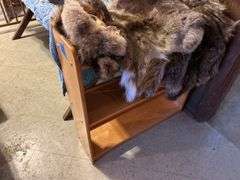 Rabbit & Raccoon Furs, Raccoon Tails, & a Mask