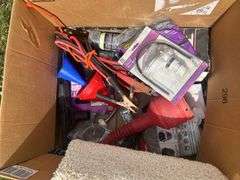 Jumper Cables, Toilet Parts, Folding Cart, Folding Hand Cart, New Light Fixtures, & More