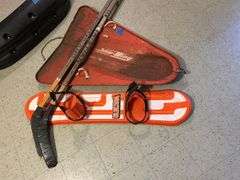 Sled, Snowboard, & Hockey Sticks