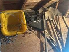 Hand Tools, Tarp Items, Swing & More