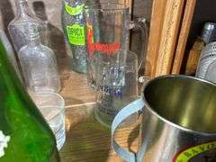 Collection of Bottles, Glasses, & Related Items